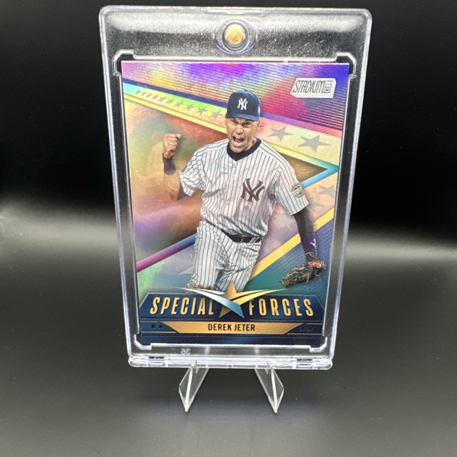 Derek Jeter #SF-2 Baseball Cards 2024 Topps Stadium Club Special Forces trading card — raw and PSA graded price guide
