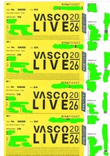 OFFERTA: VASCO LIVE 2026 BIGLIETTI PITGOLD  FERRARA-OLBIA-ANCONA-UDINE
