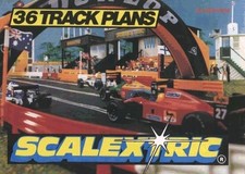 Scalextric 1993 English Track plans 36 Track Plans book C501 1993