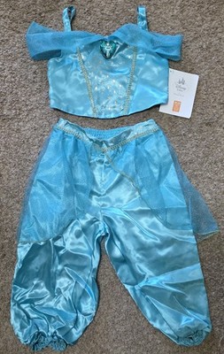 Disney Store Jasmine 2pc Costume Size 18/24 Months Harem Pants Bandeau Top