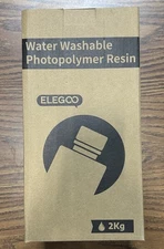 ELEGOO water washable photopolymer Resin Ceramic Grey 2kg