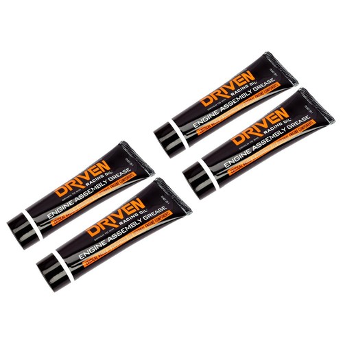 Driven Racing 00732, Engine Assembly Grease/Cam Break-In Lube, 1 oz Tube (x4)