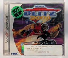 For a New Factory Sealed copy of NFL Blitz 2000 for the Sega Dreamcast: