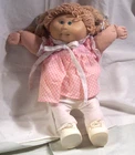 1984 Cabbage Patch Kids Girl Doll / Carla Kacie / Excellent Condition / 16" L