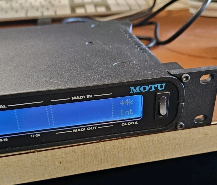 MOTU 112D Digital Audio Interface & Routing; w/ MADI, AVB, USB, Thunderbolt, DSP - Image 3 of 4