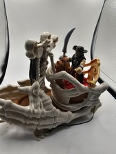 Fisher Price Barco Pirata Imaginext Billy Bones Barco Tiburón Esqueleto con Billy Bones
