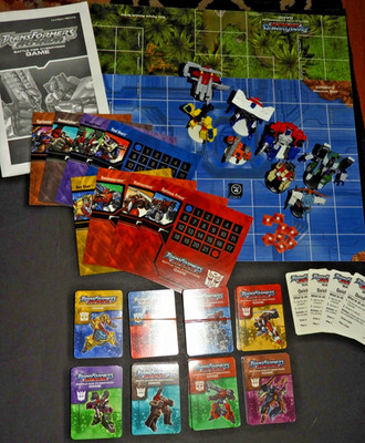 Transformers Armada Battle for Cybertron Game Milton Bradley 2003 Complete