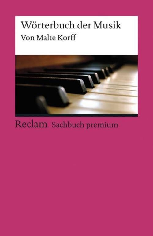 Reclam Philipp Jun. Wörterbuch Der Musik - Bild 2