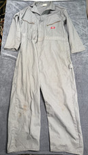 Dickies Coveralls Mens 46 Short Gray Workwear Jumpsuit Mechanic Utility USA