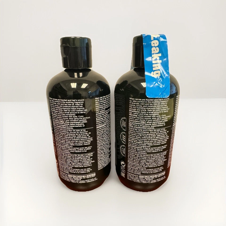 Paul Mitchell Tea Tree Lavender Mint MOSTURIZING Shampoo 10.14oz PACK OF 2 - Image 2 of 2