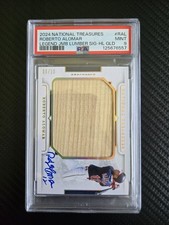 2024 National Treasures Roberto Alomar Jumbo Lumber #RAL, Auto, /10 PSA 9