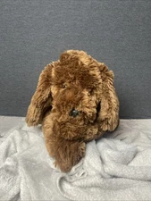 Gund Dog Muttsy 320051 Chocolate Brown Lab Puppy 1985 Vintage Floppy Toy Lovey