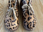 Crewcuts JCrew Girls Leopard Print Leather Macalister Boots Size 12 NIB — photo 4