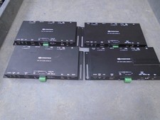 Lot of 2 Crestron HD-RX-USB-2000-C Receiver HD-TX-USB-2000-C Transmitter