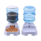 Pet Dog Cat Waterer Automatic Dispenser Drink Water Gravity Large Bowl 3.8 L