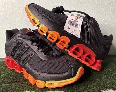 US Men s Size 6/Women's 7 - Adidas a3 Megaride  Blk Solar Orange  JQ7833, NWT