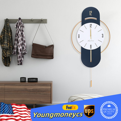 Wall Clock Battery Operated Wall Clock Silent Home Kitchen Bedroom Office Decor