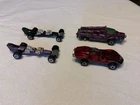 1969 Johnny Lightning Redline Lot 4 Vintage Custom Mako Shark Corvette Dragster