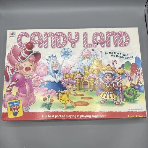 Candy Land Board Game 2001 Milton Bradley Complete *No Instructions* Vintage