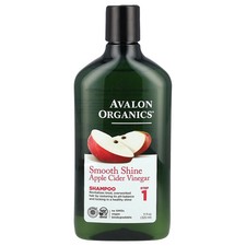 Shampoo, Smooth Shine, Step 1, Apple Cider Vinegar, 11 fl oz 325 ml 