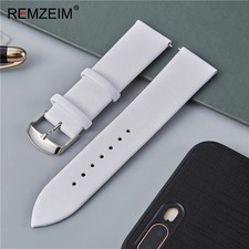 16mm 18mm 20mm 22mm 24mm Genuine Leather Watch Band Strap Bracelet