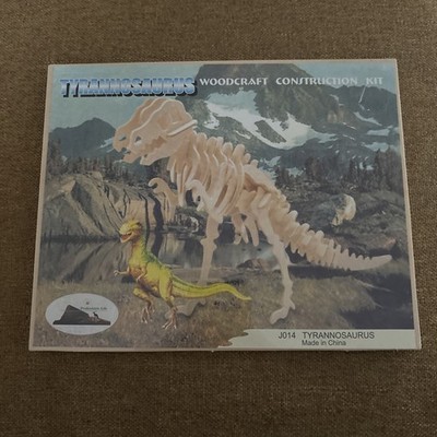 Quay Tyrannosaurus Woodcraft Construction Kit FSC