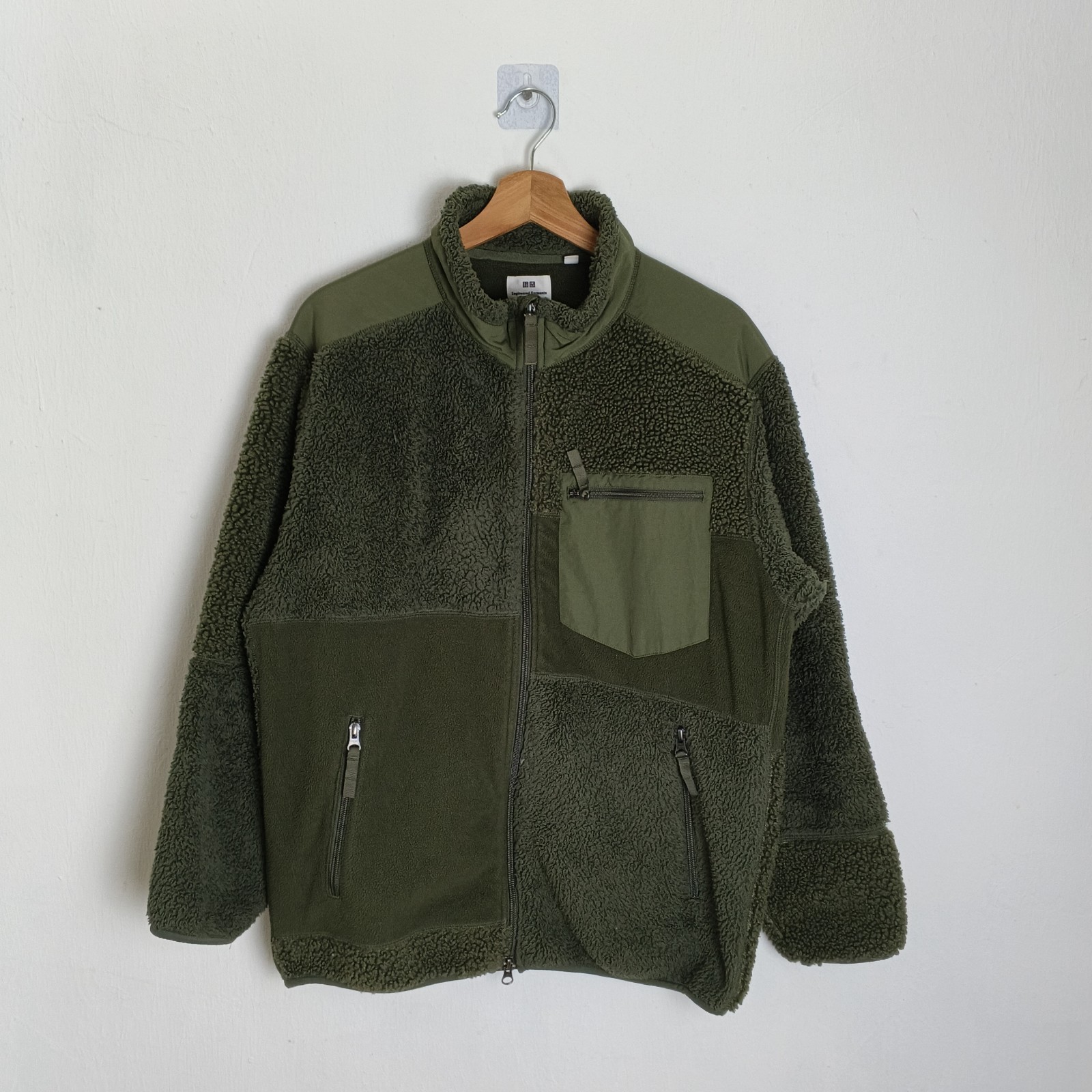 Uniqlo x Engineered Garments  Patchwork Fleece Ja… - image 1
