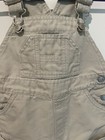 GYMBOREE Boy Vintage Khaki Overalls with Rocket Ship Spaceship 2T Bibs 1999 — photo 3