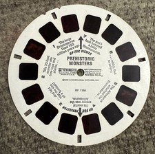 Vintage View Master Prehistoric Monsters Reel
