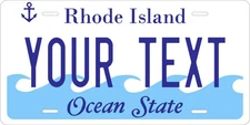 Rhode Island 2023 License Plate Personalized Custom Auto Bike Motorcycle