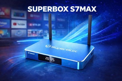   THE NEW SUPERBOX S7 MAX! UPGRADE FROM SUPERBOX S6 !