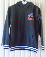 Buffalo Bills NFL Team Apparel Hoodie Youth Size Large Excellent Condition 