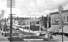 Main Street View Trolley Car Greenville South Carolina SC - Reprint Main Street View Trolley Car Greenville South Carolina SC - Reprint