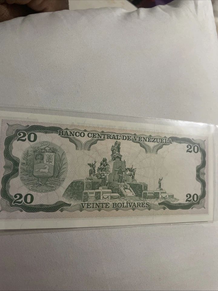 Banco Central de Venezuela 20 Bolivares - Image 2 of 2