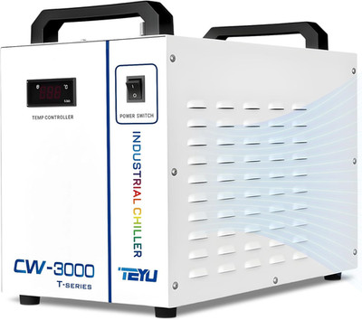 CW-3000 Water Chiller for CO2 Laser Engraving & Cutting, 9L Tank, 10L/Min