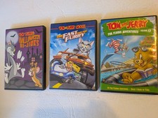 Tom & Jerry DVD Lot: Halloween Hi-Jinks, The Fast and the Furry, Fur Flying