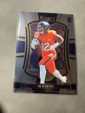 2025 Panini Select - Premier Level RJ Harvey #110 (RC)
