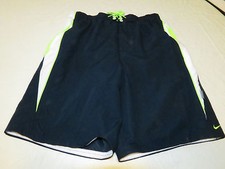 Men's swim trunks swim shorts Nike board Navy Green M NESS5311 DI2250 489 717384