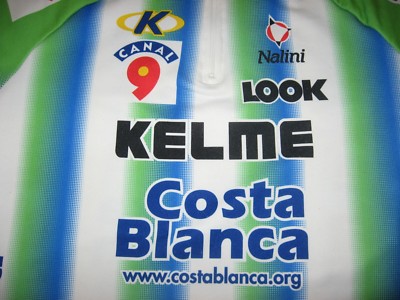 Maillot Cyclisme Kelme Costa Blanca NALINI – Haut Vélo – Taille XXL – Occasion