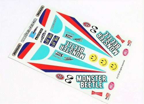 blue-retro-original-vinyl-stickers-theme-kit-for-tamiya-monster-beetle