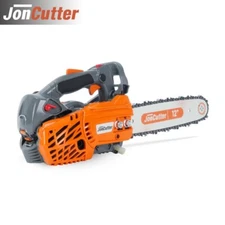 US 25cc JonCutter Gasoline Chainsaw Power Head With 12in Guide Bar & Saw Chain