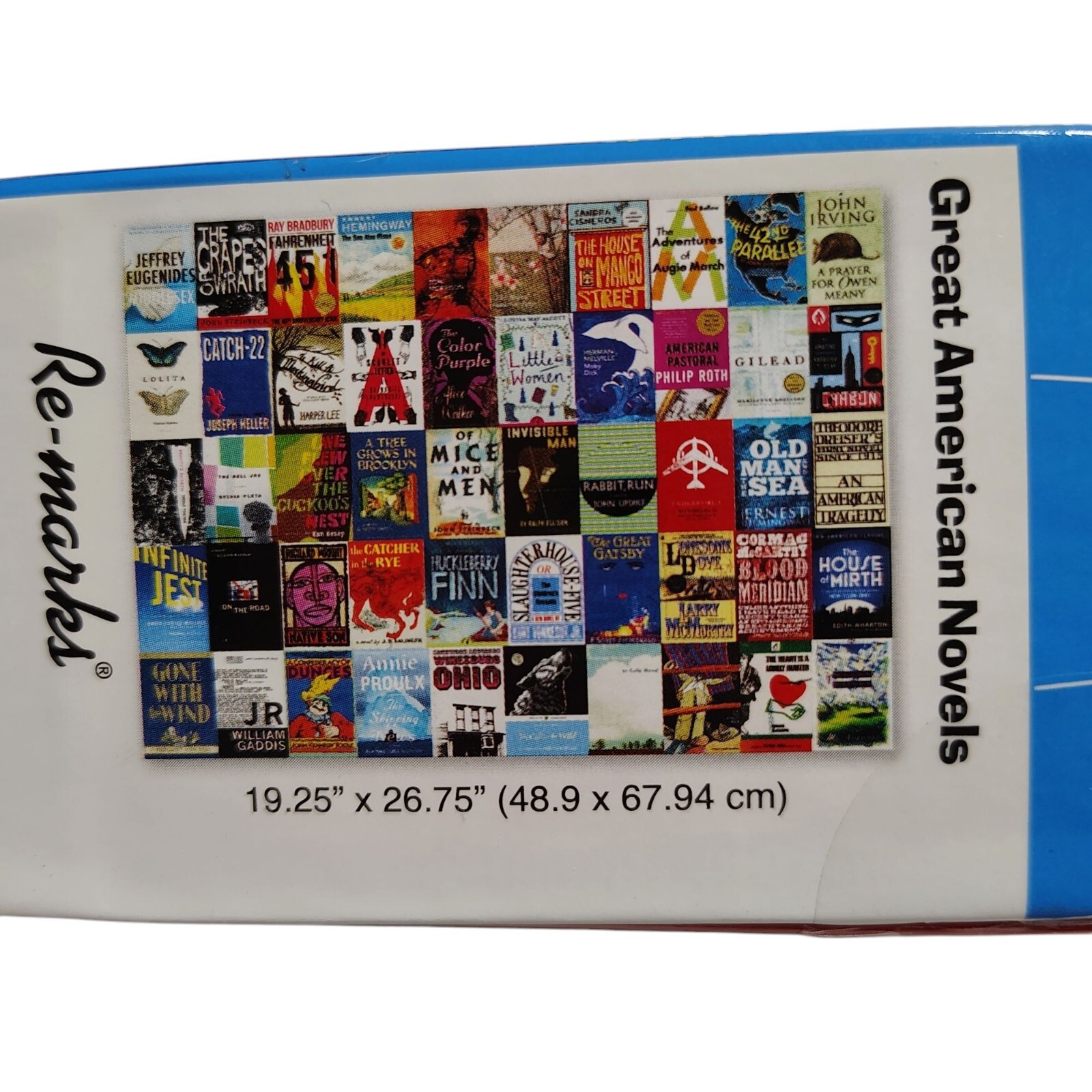 Re-Marks Jigsaw Puzzles Great American Novel 1000-piece