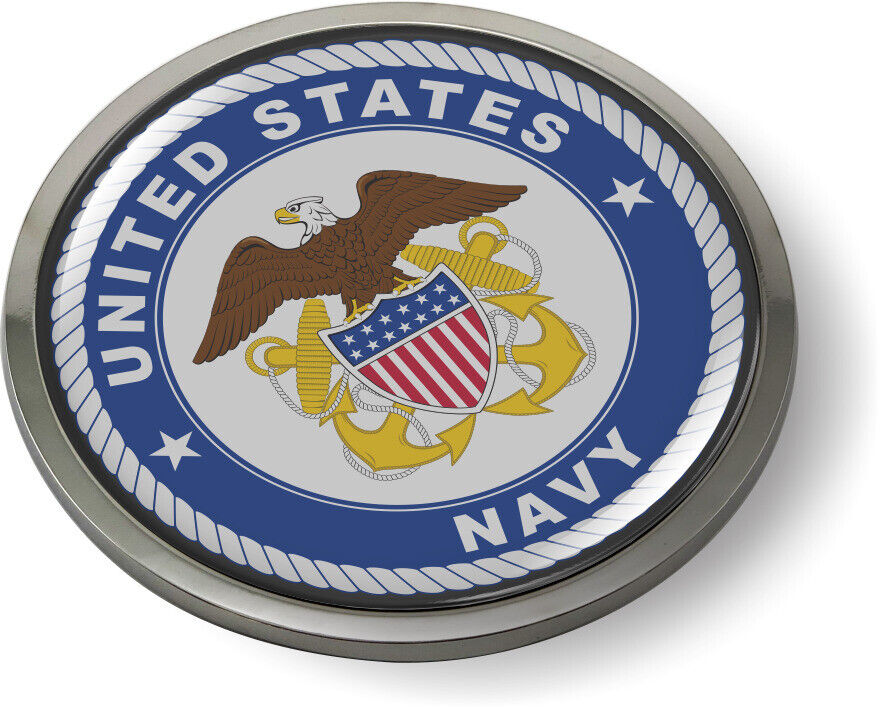 US Navy Logo Sign Round 12