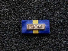 (EUK) WEU EU Einsatzmedaille EUTM MALI Forces Bandspange Ordensspange