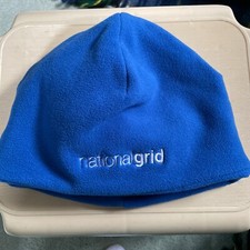 Unisex Royal Blue Fleece Beanie Winter Hat/ New