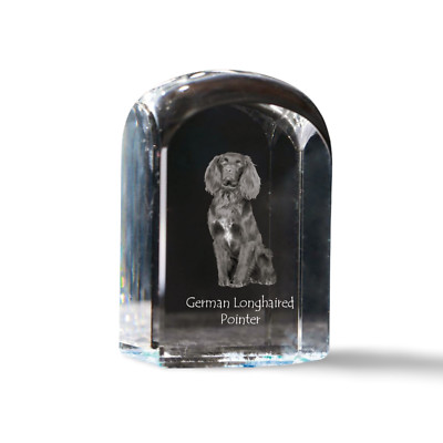 German Shorthaired Pointer - Crystal Cube With Image