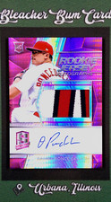 2019 Panini Spectra 113 Daniel Ponce De Leon RC Relic Patch Auto Pink Prizm #/49