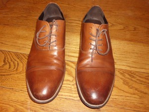 kenneth cole reaction leather cap toe oxford