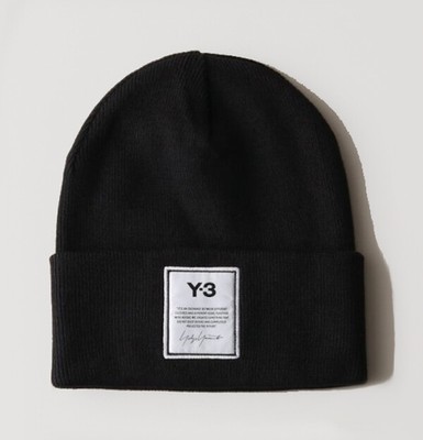 Y-3 Yohji Yamamoto CLASSIC BEANIE KNIT 