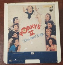 PORKY'S II 2 The Next Day CED Videodisc CBS Fox Video 1983 Vintage